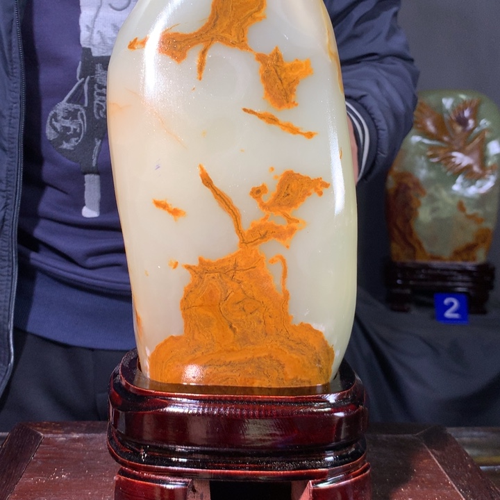 石材天然原石摆件