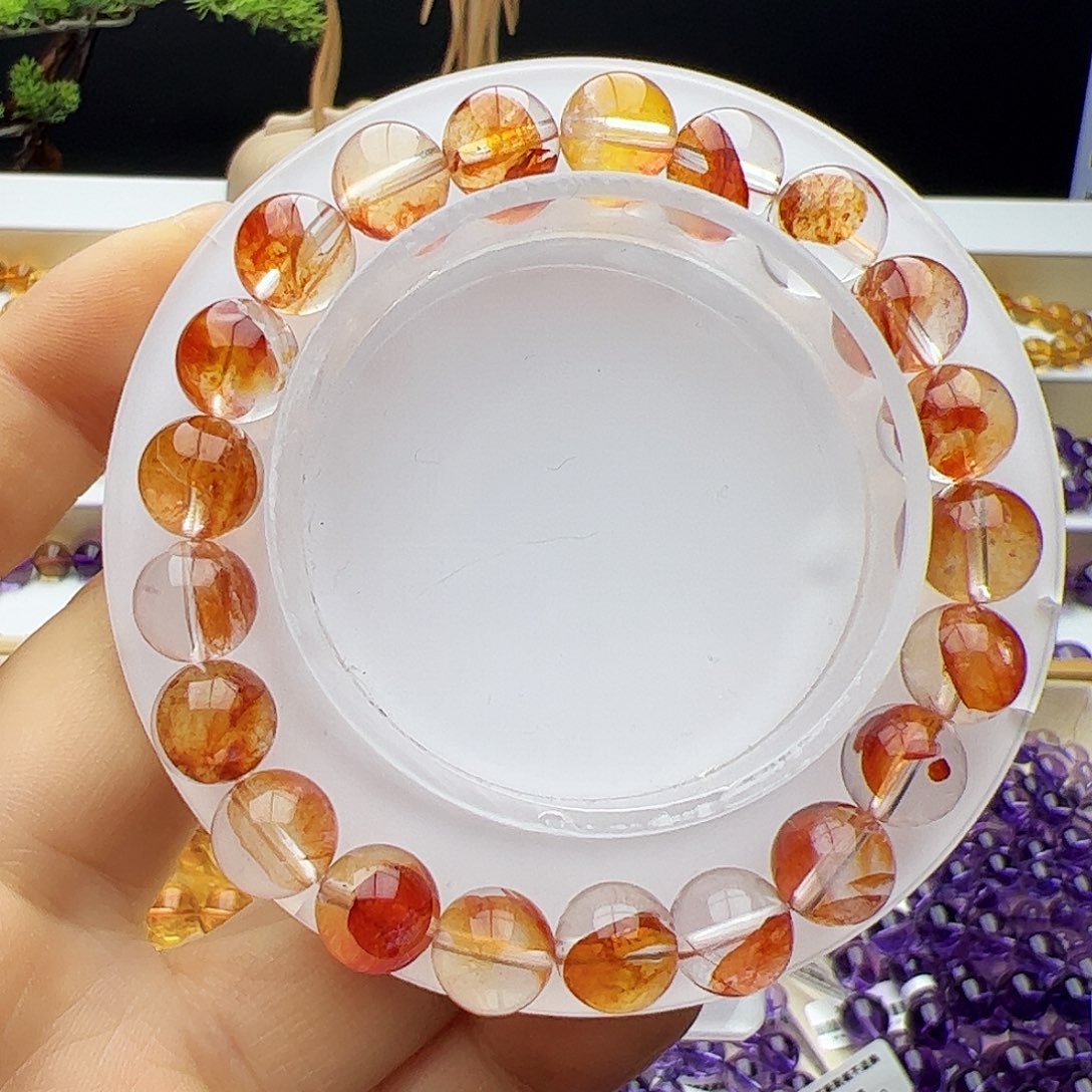 手链水晶未镶嵌胶花9.6mm25.81