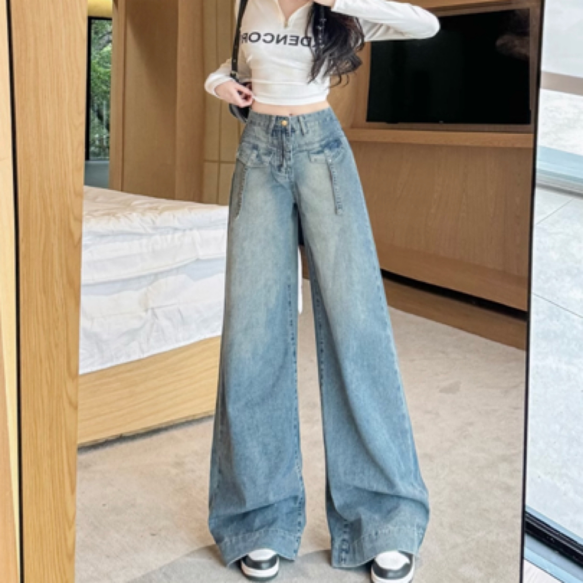 【小美】2025气质辣妹小众春季女装女裤