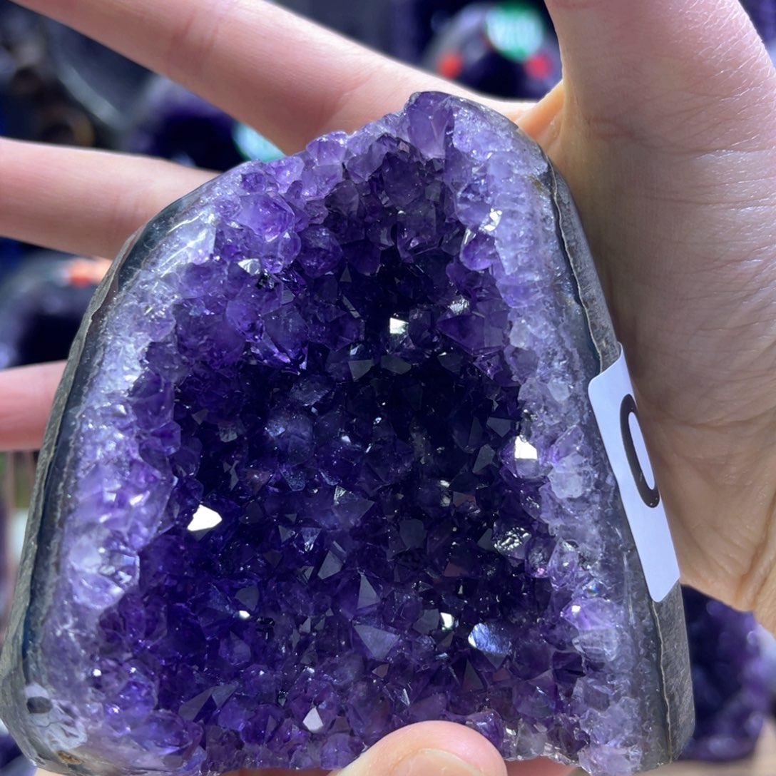 紫晶紫水晶未镶嵌紫水晶