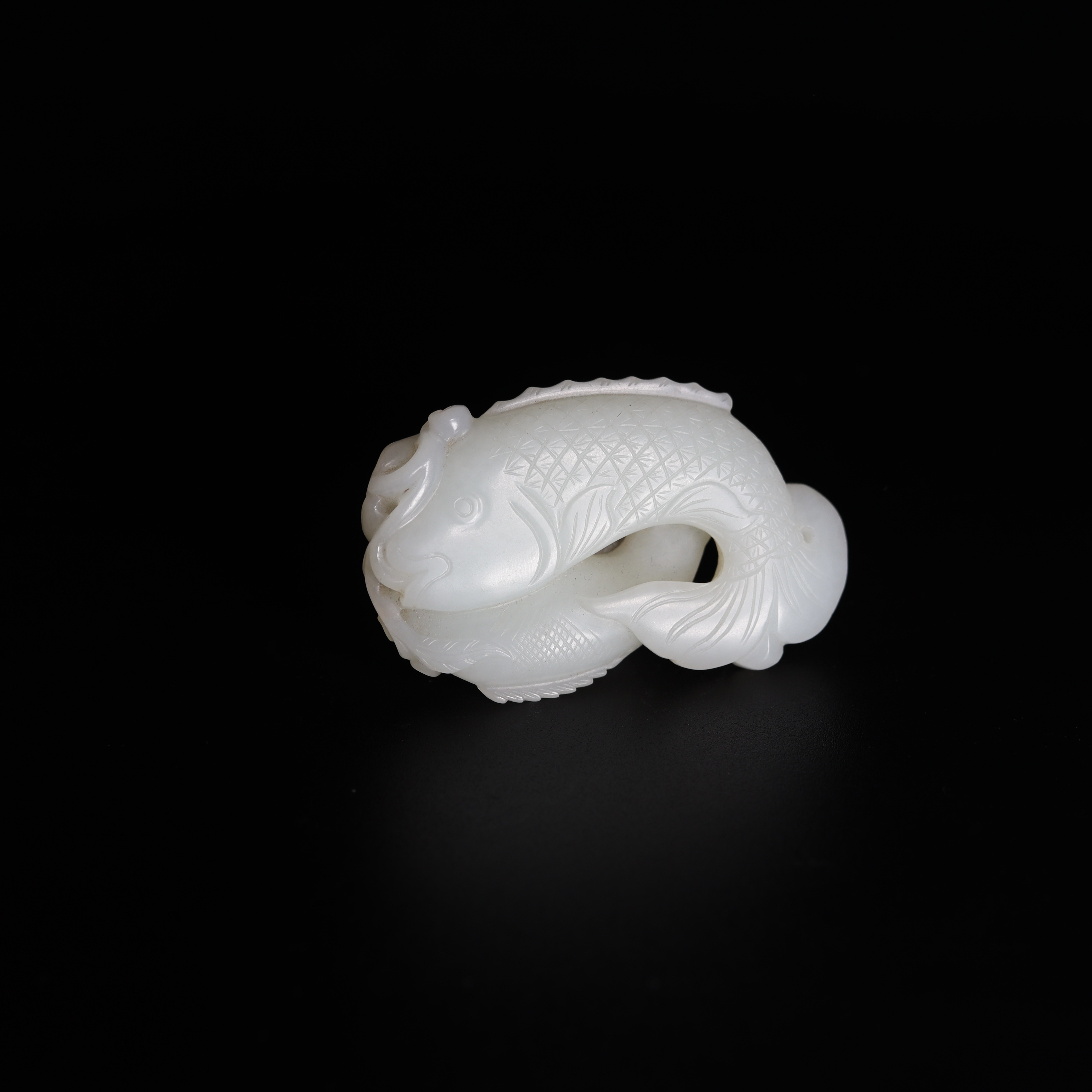 XHM-638｜年年有鱼｜手把件