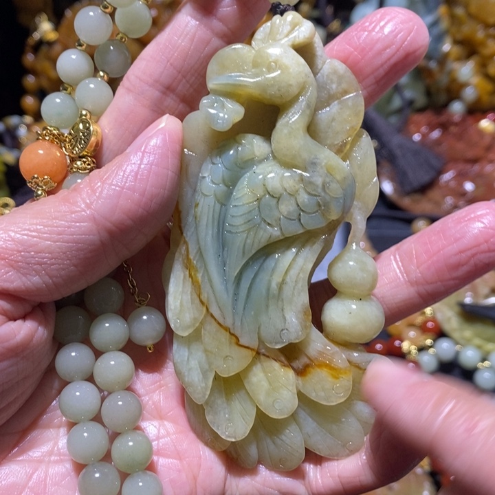 岫玉岫玉吊坠未镶嵌