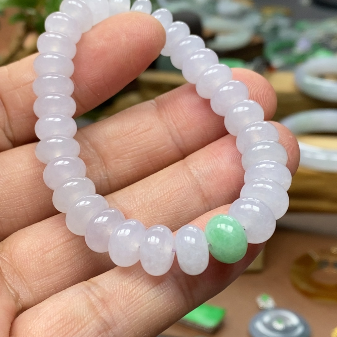 翡翠手串未镶嵌手串