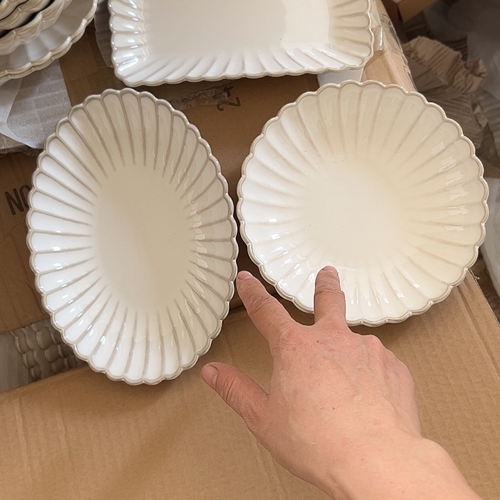 瓷片默认瑕疵商品贝壳3件套