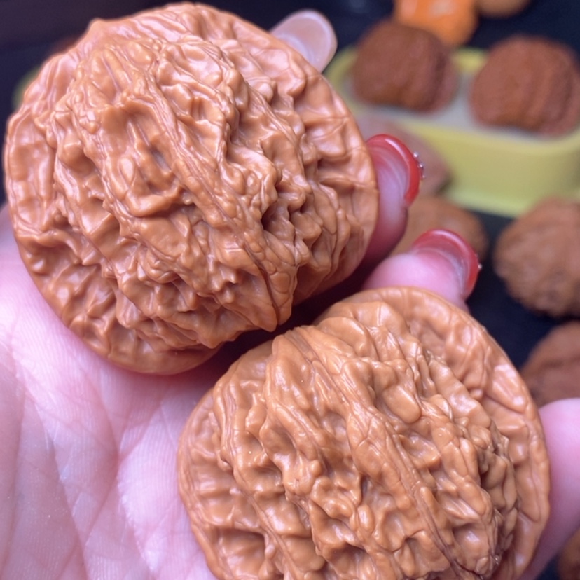 【闪购商品】文玩核桃把件725号虎头45