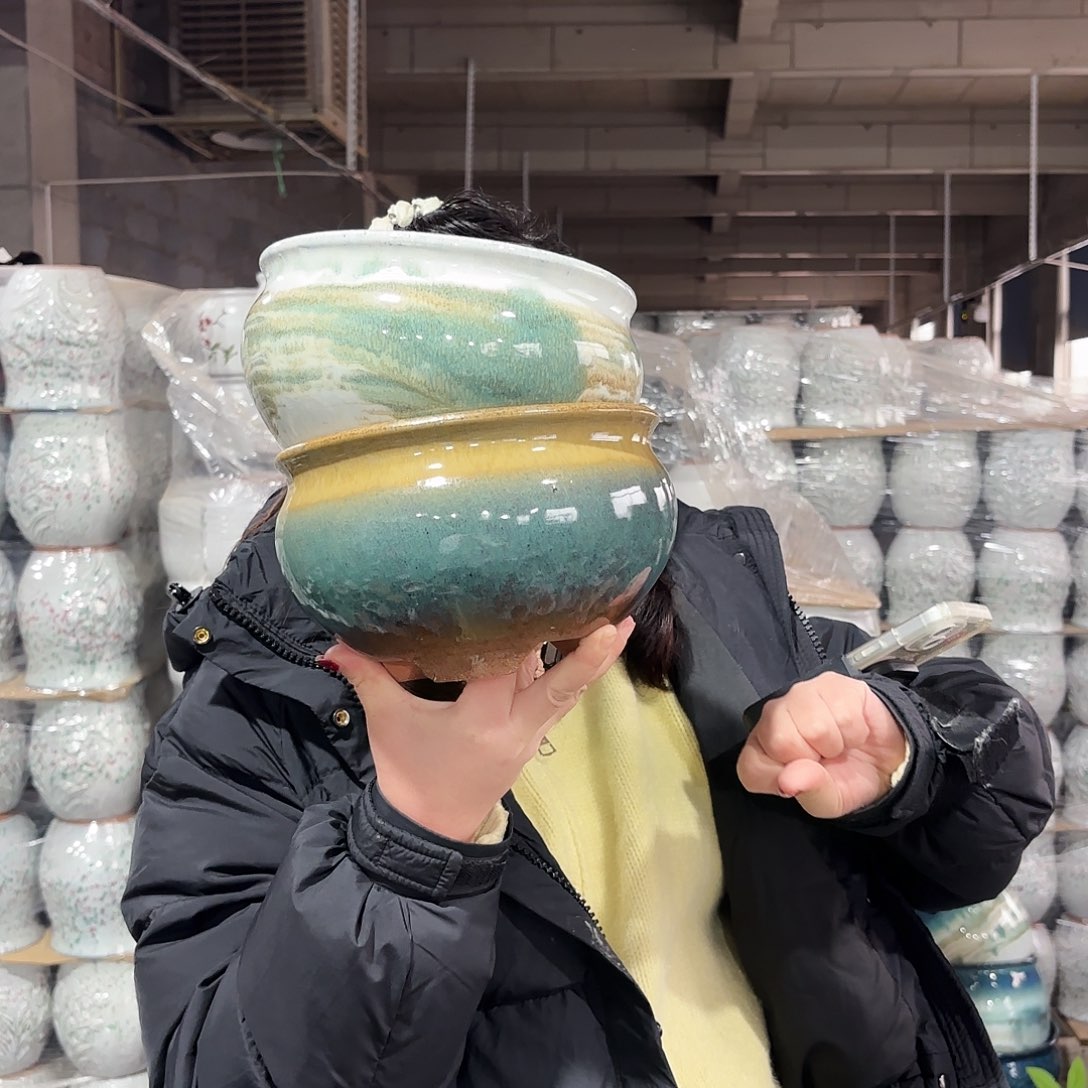 正品两个高12/20红陶