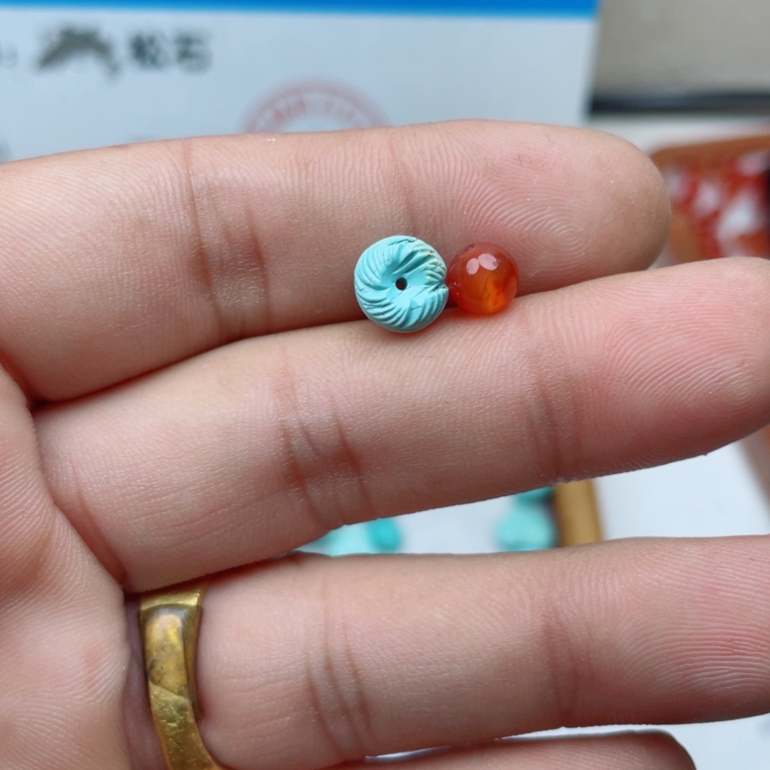 颈饰合金南红玛瑙021