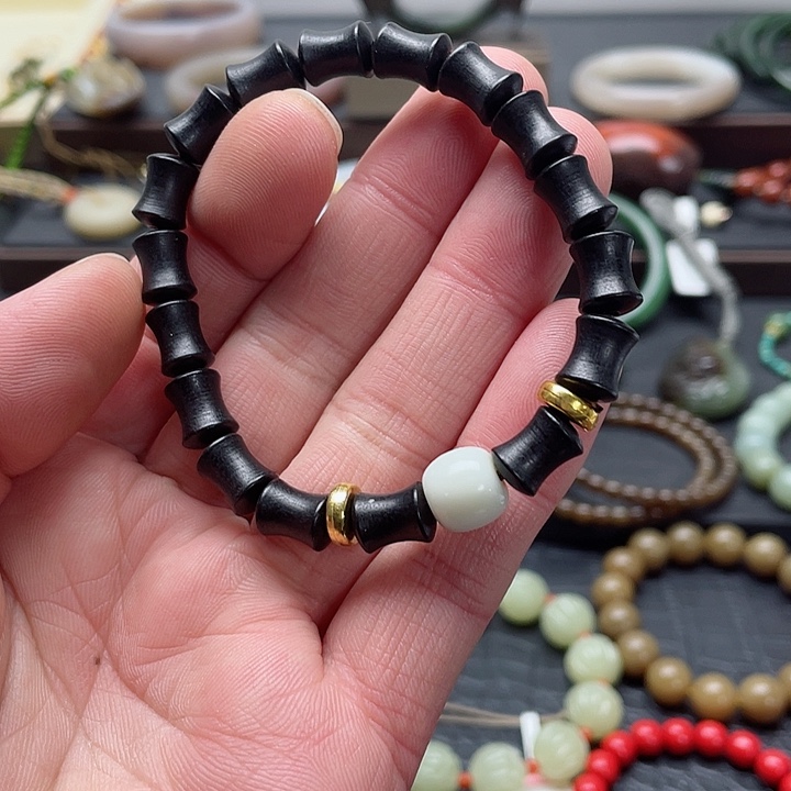 孔雀石手链未镶嵌