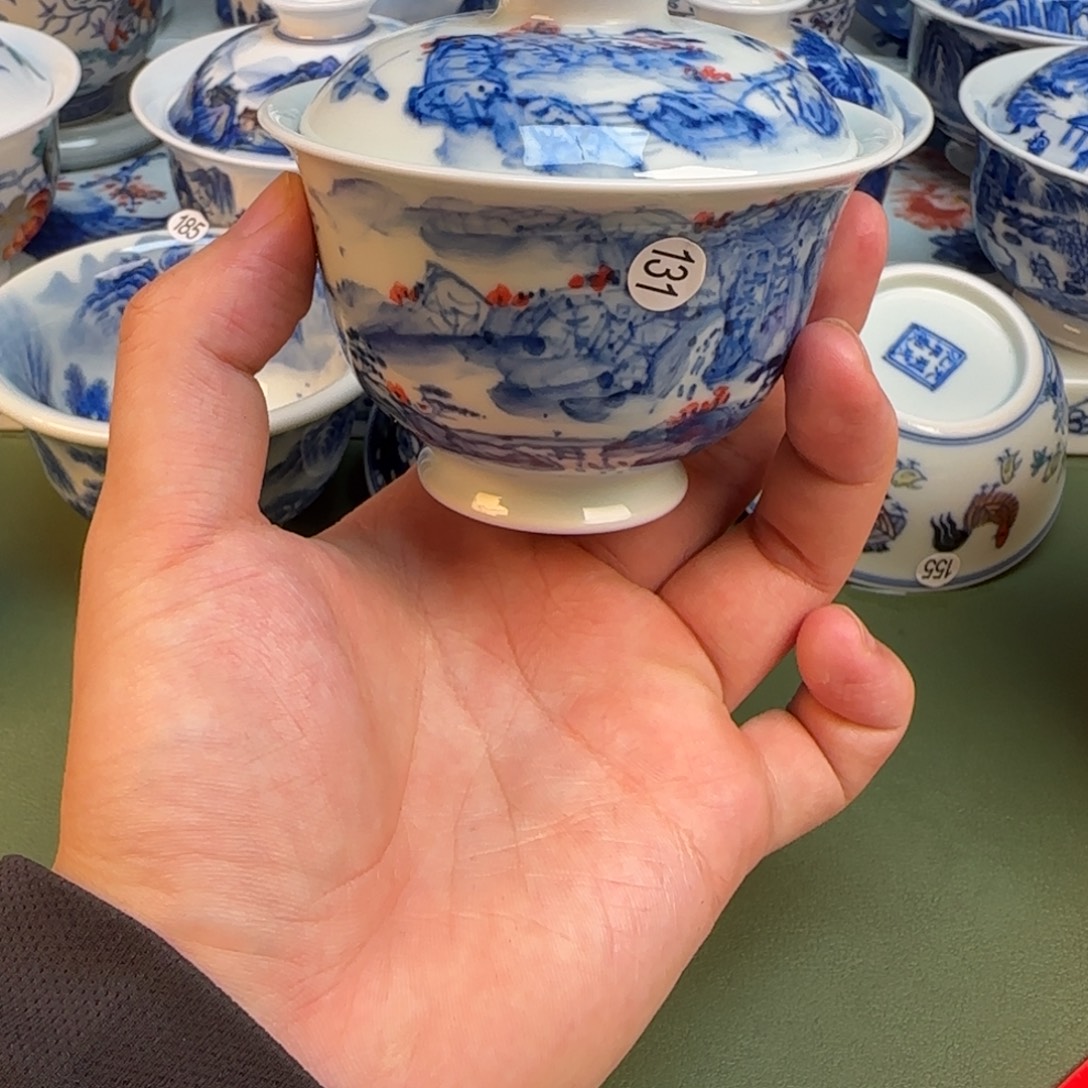 彦祖纯手工手绘茶具131