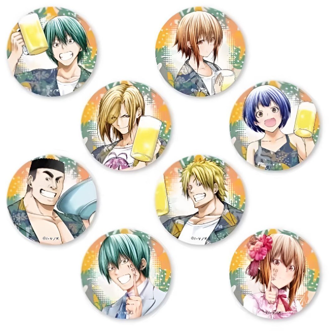 （代拆）碧蓝之海十周年原画吧唧徽章