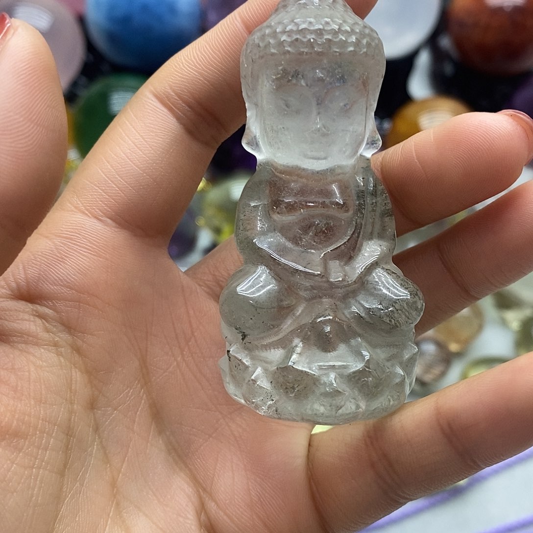 黄晶摆件未镶嵌摆件