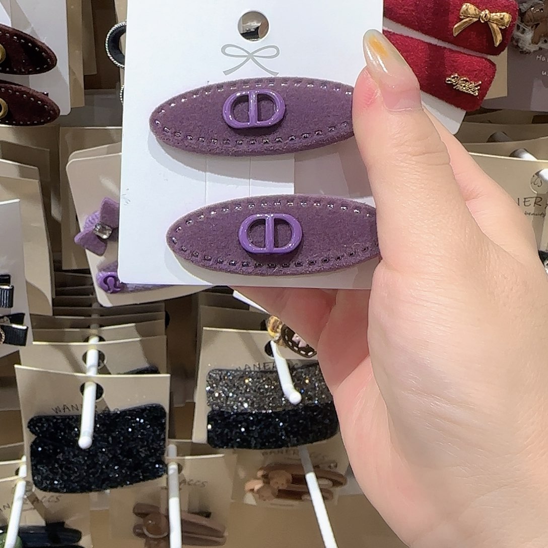 皮质非金属丝绒压夹