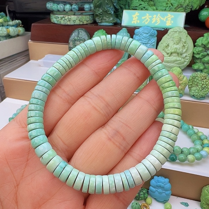 未镶嵌绿松石项链