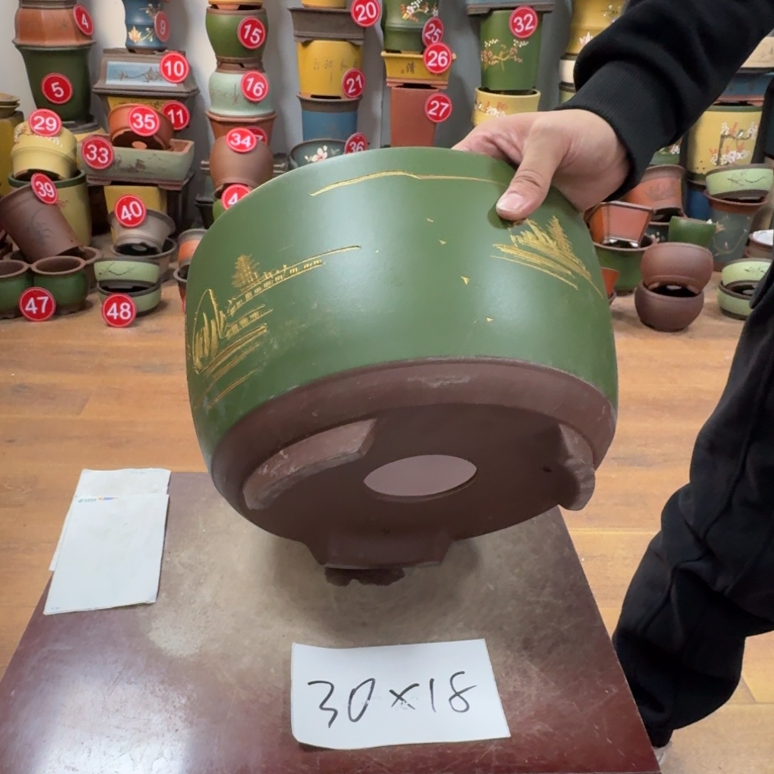 紫砂花盆破损包赔