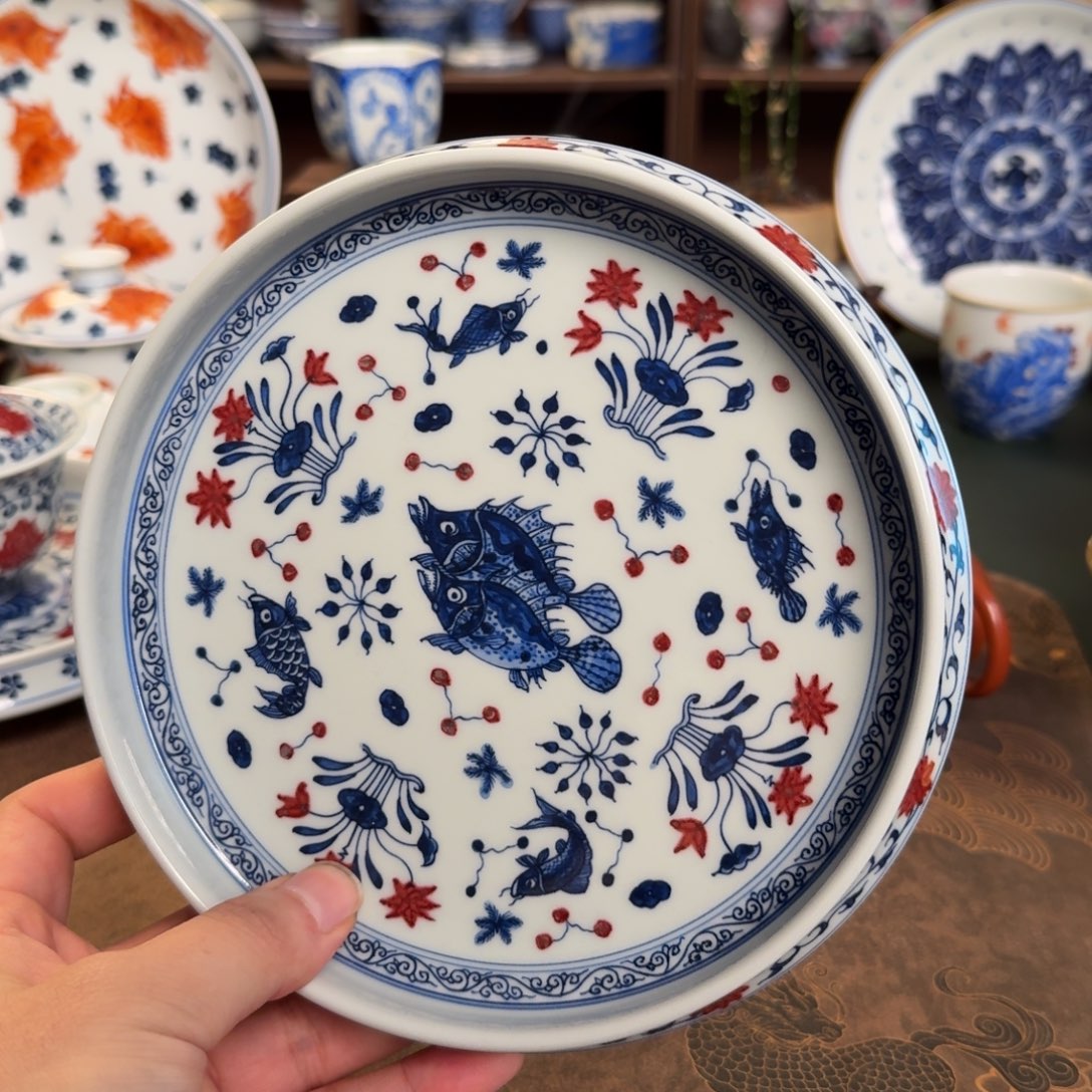 昇***…纯手工手绘陶瓷茶具