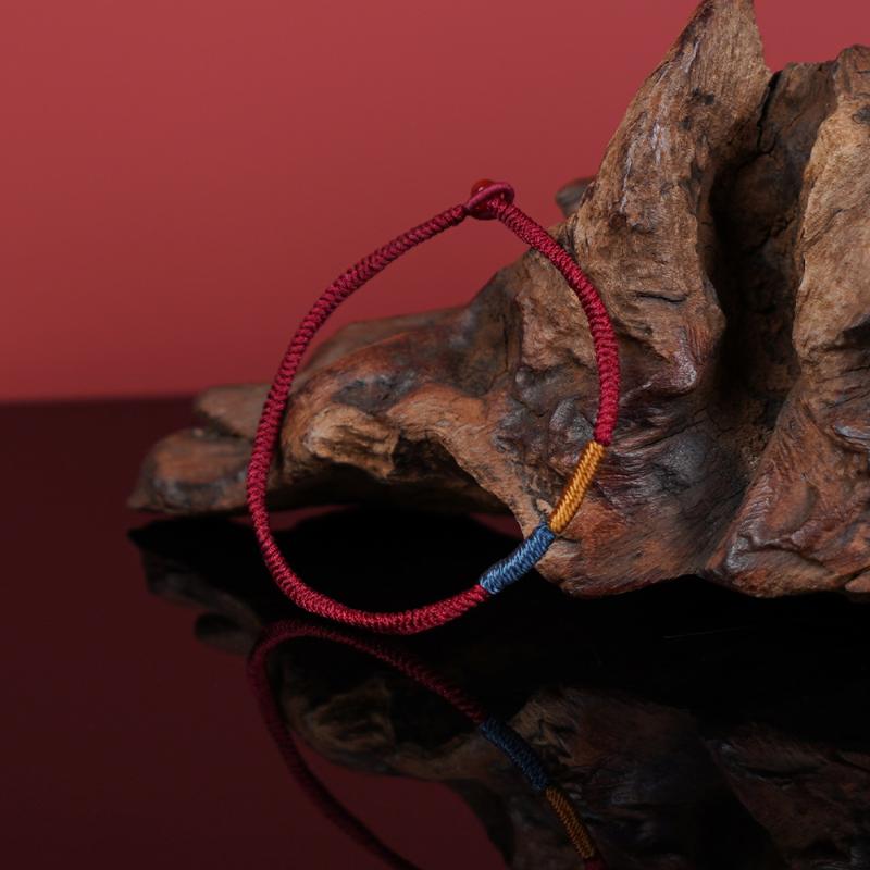 【香掌柜】马年标准定制红绳手工编制不分生肖