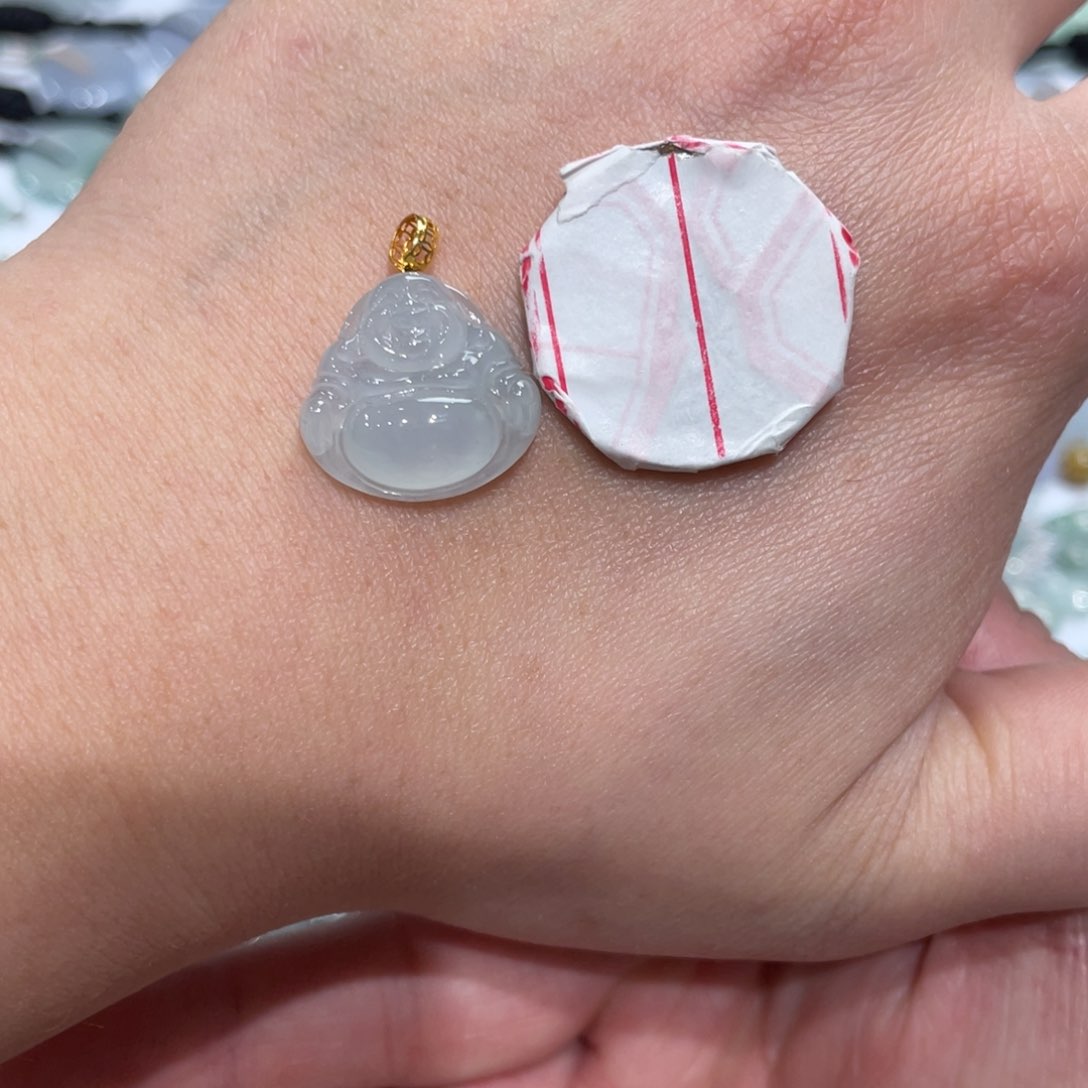 翡翠颈饰18K金镶嵌多样性