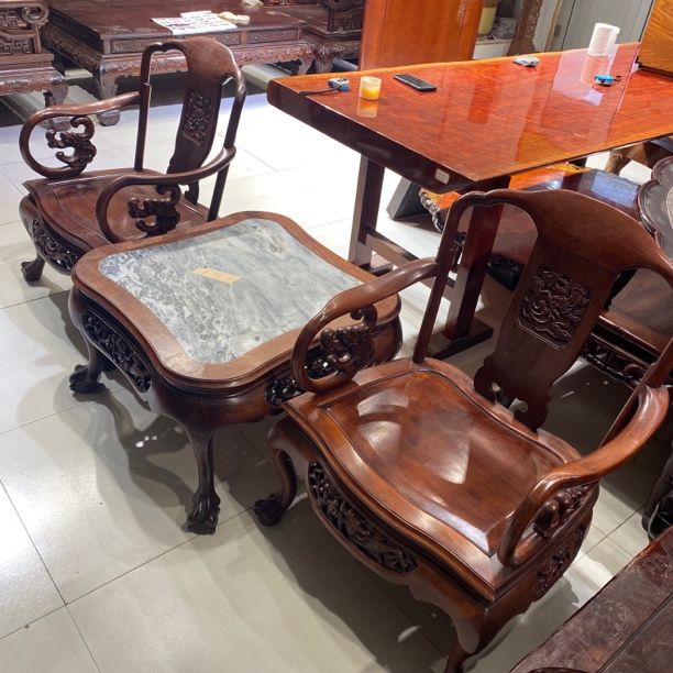 整装式茶几古典沙发餐椅雕花复古客厅新中式别墅欧式