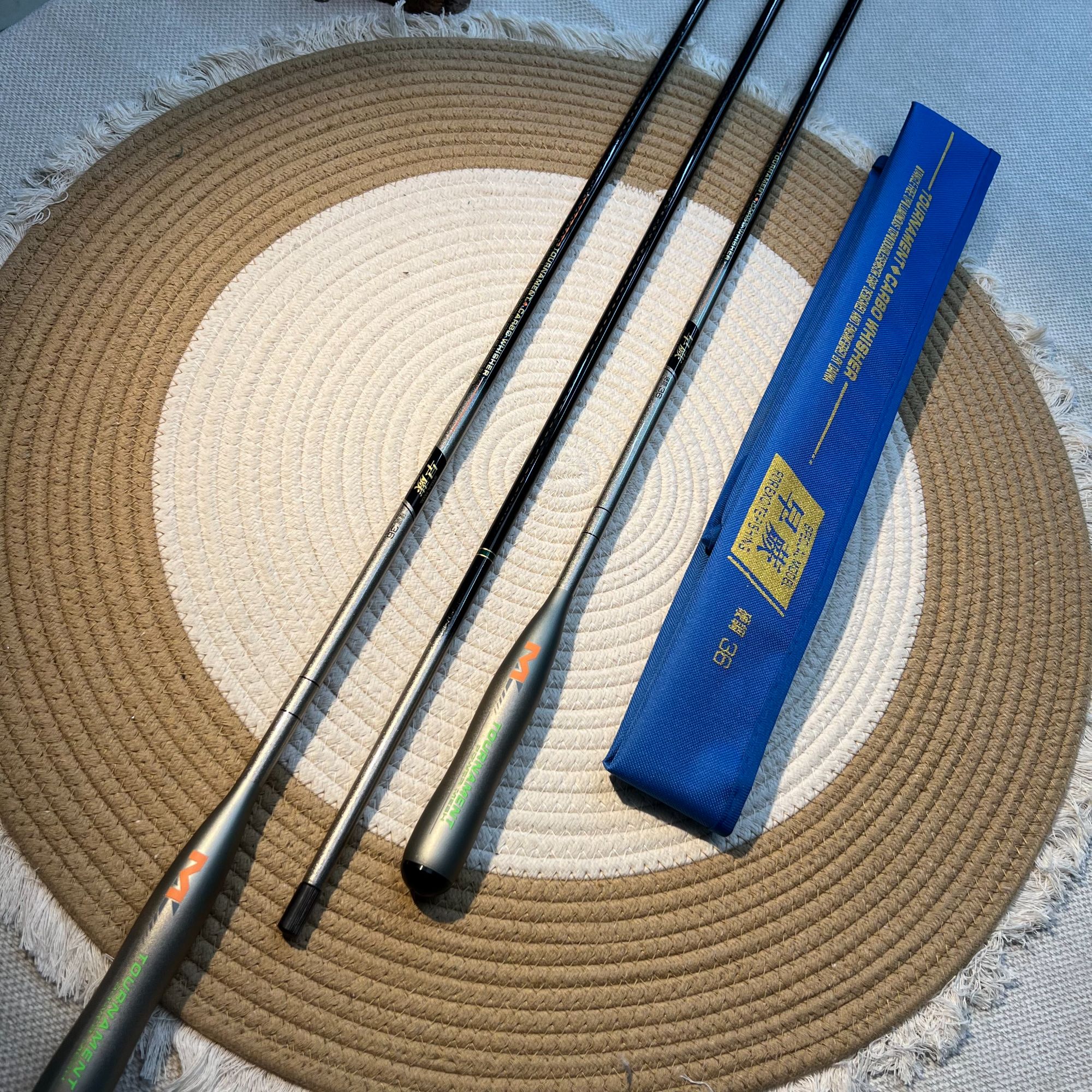 Mediaeval漁楽軒钓具すごい《早蕨》硬式28调振出式钓鱼竿