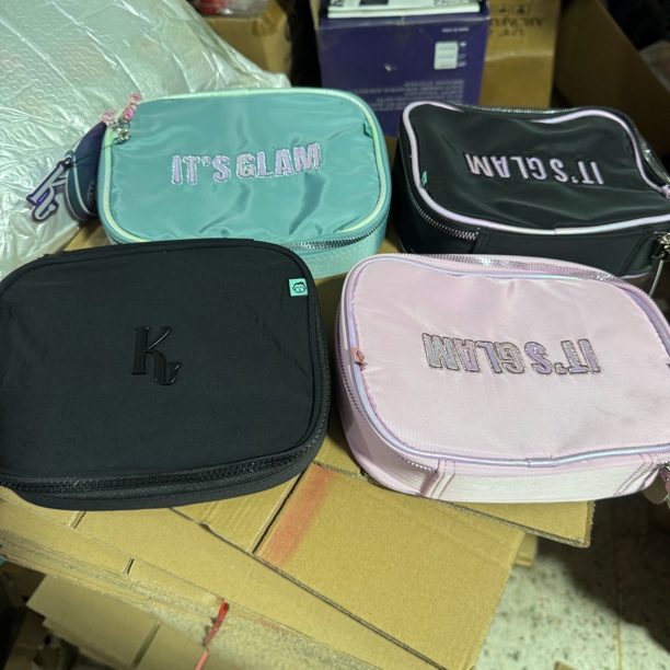 20*15*6cm 尼龙加硬带手提大容易笔袋收纳袋