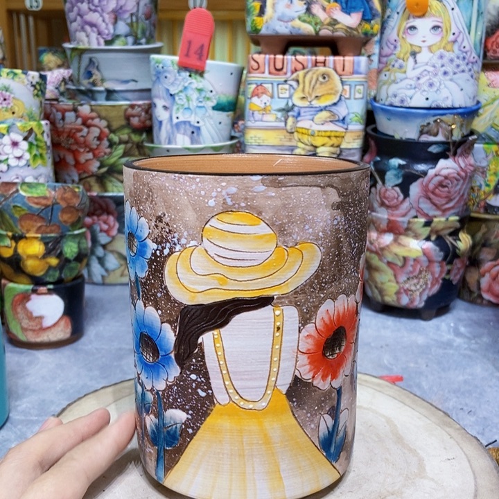 景德镇艺术手绘作品