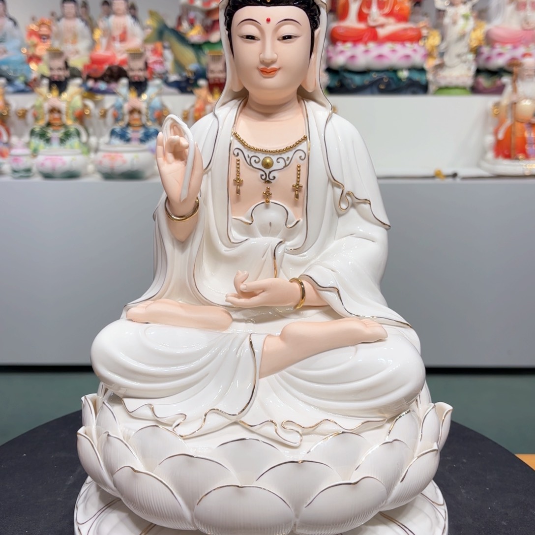 【闪购商品】摆件瓷摆件观音14吋