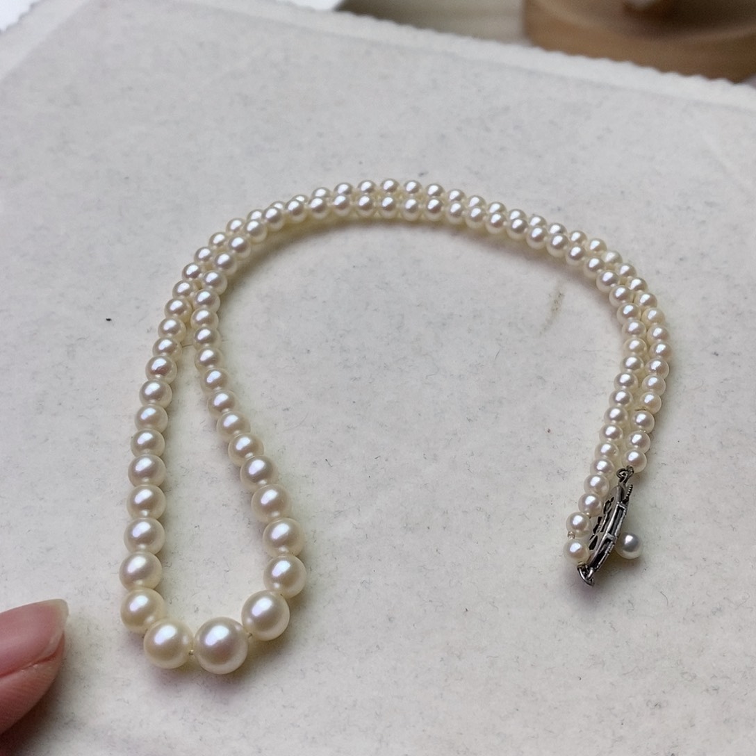 海水珍珠颈饰银S925镶嵌