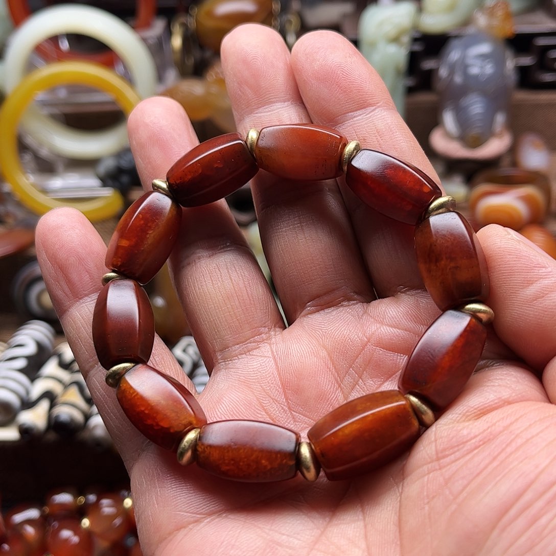 玛瑙/玉髓未镶嵌车挂