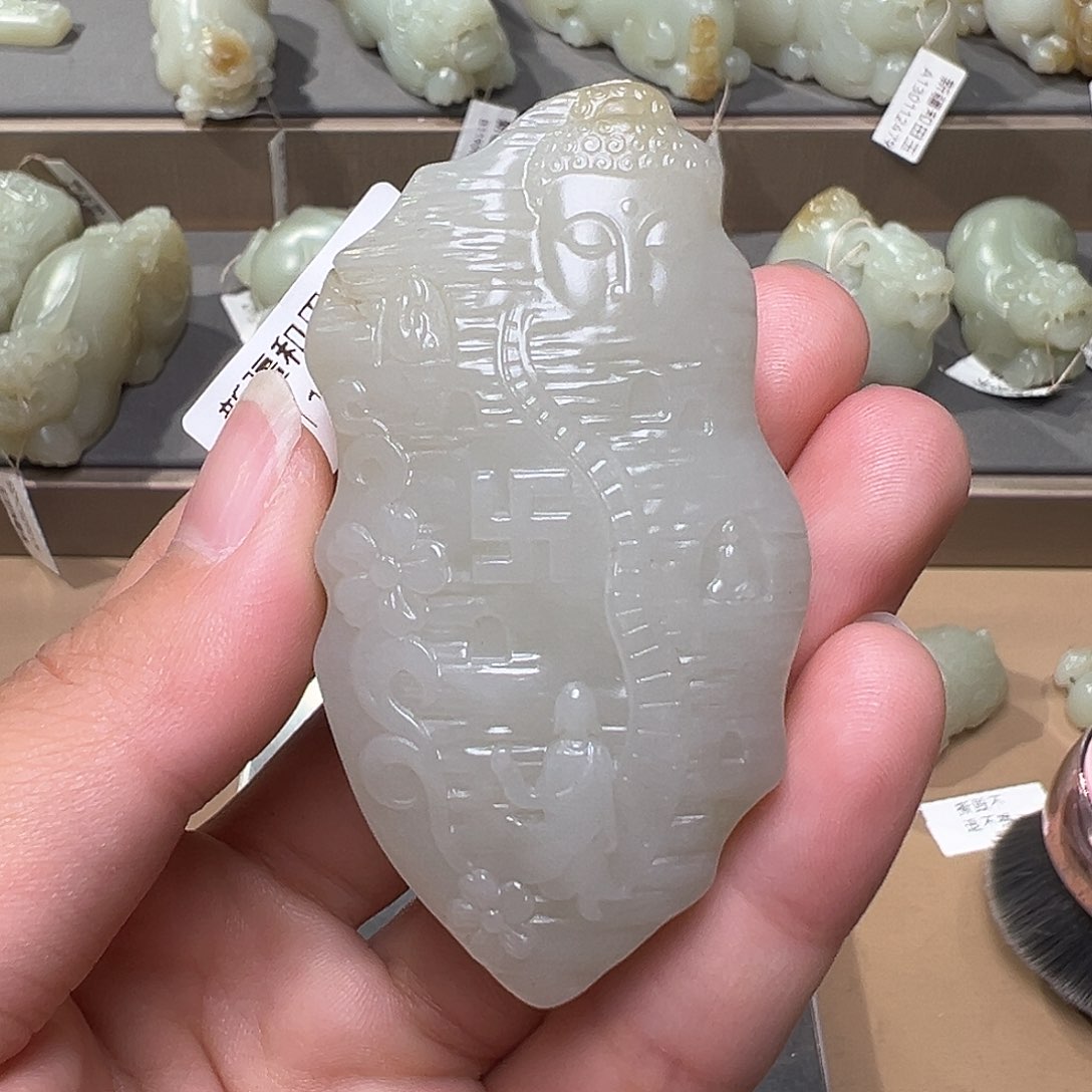 和田玉挂件未镶嵌