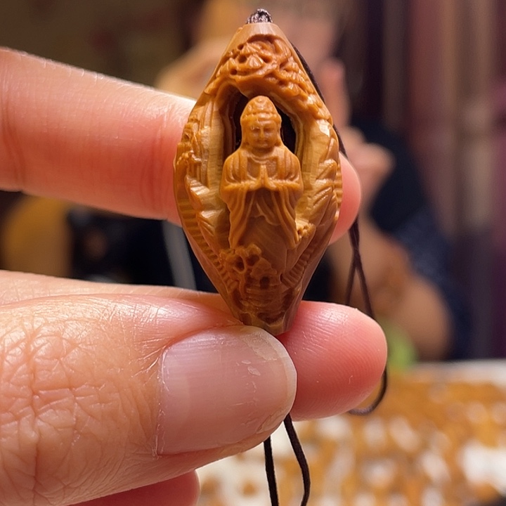 橄榄核吊坠橄榄核