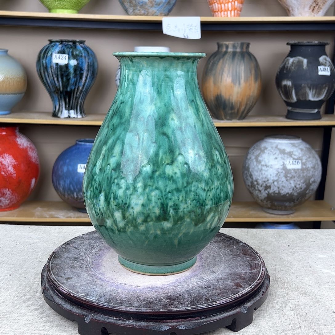 陶瓷59花瓶摆件创意的