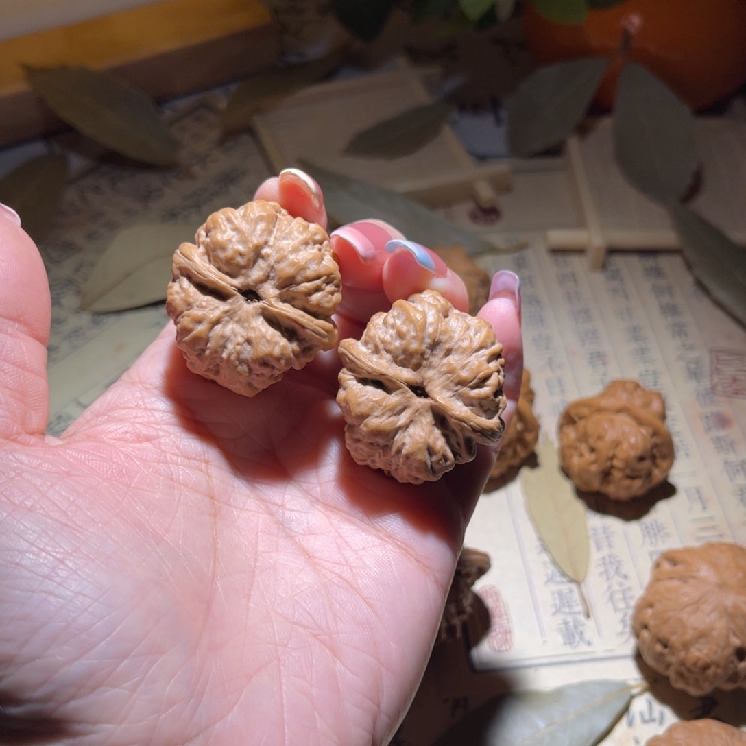 文玩核桃把件张*志34。34昌平蛤蟆头直播选购