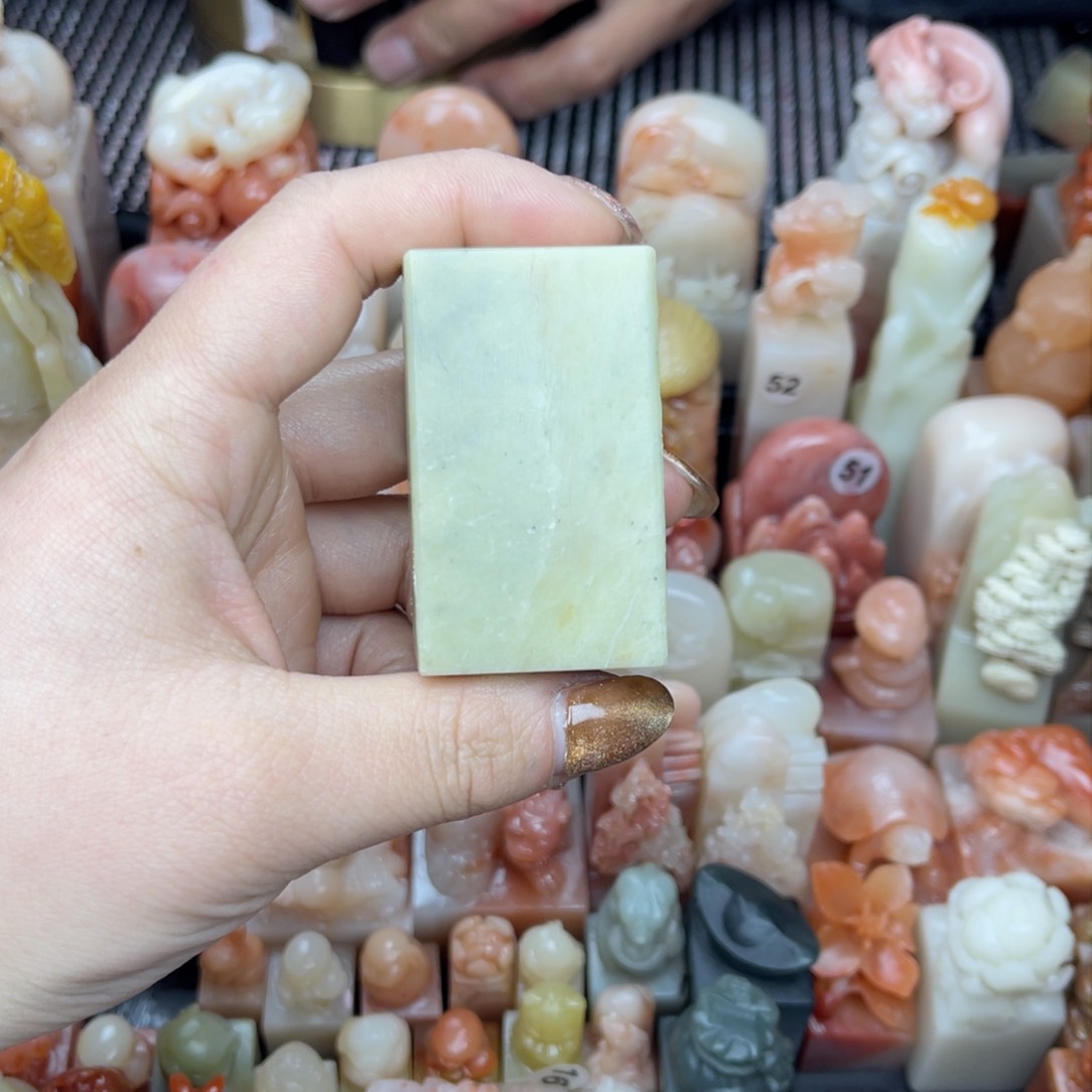 寿山石印石舟***哥寿山石