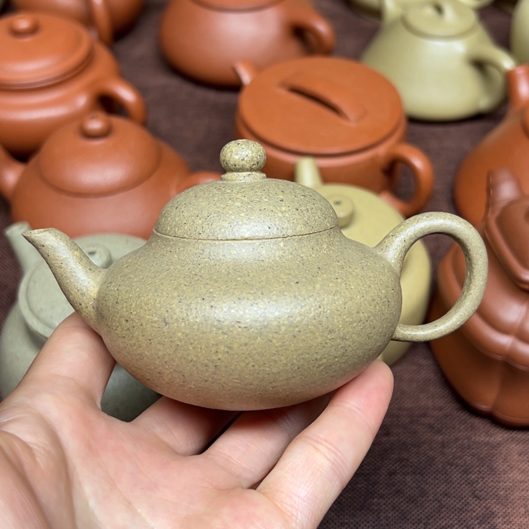 青降坡泥梨形壶100cc