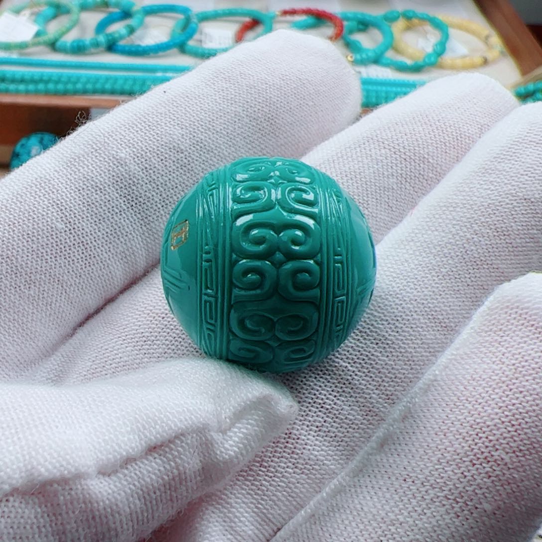 绿松石挂件未镶嵌1个