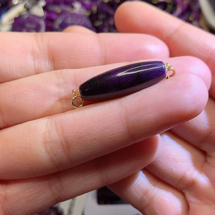 【闪购商品】苏纪石（舒俱来）吊坠18K金镶嵌