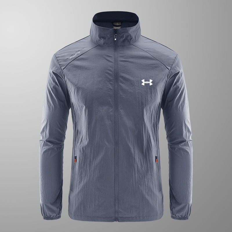 UA安玛防晒衣夏季外套薄款皮肤轻透气防紫外线钓鱼冰丝防晒服男款