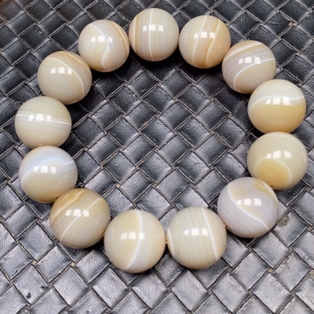 玛瑙/玉髓未镶嵌颈饰手串