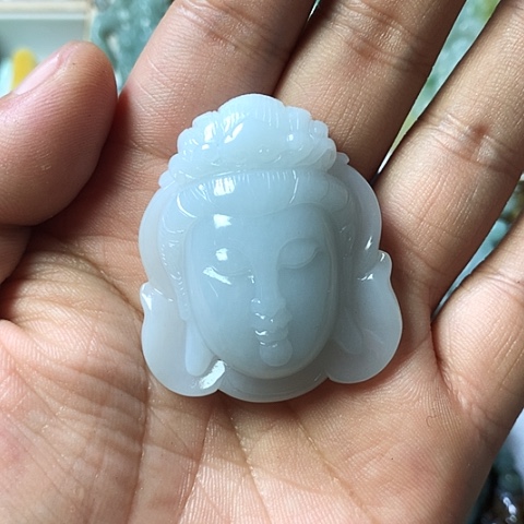 翡翠未镶嵌颈饰女*天然缅甸翡翠a货