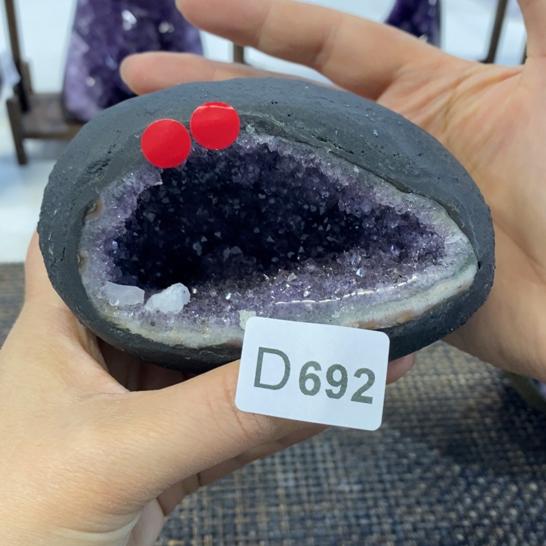 紫晶摆件未镶嵌摆件