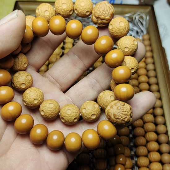 为***吊坠猴头核桃猴头手串