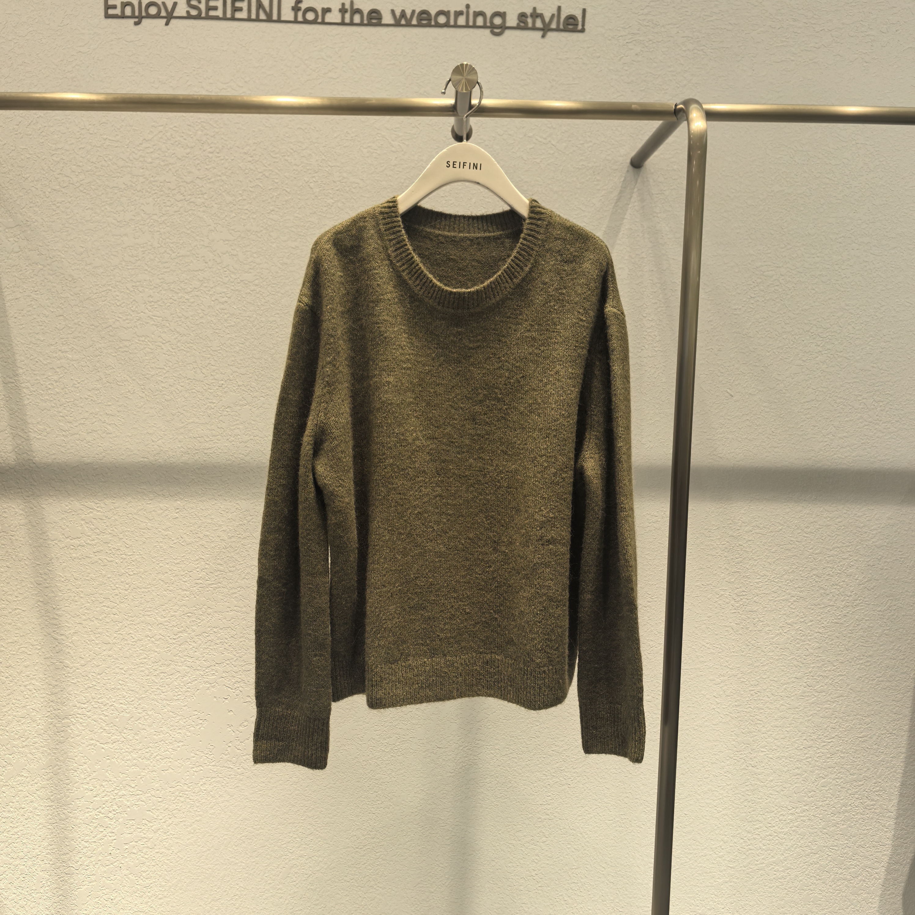SEIFINI诗凡黎2025新品时尚百搭冬季针织衫3GA632571