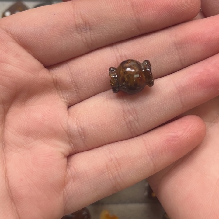 裸石琥珀未镶嵌i****u天然蜜蜡配件