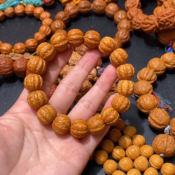 吊坠文玩核桃粗筋手串