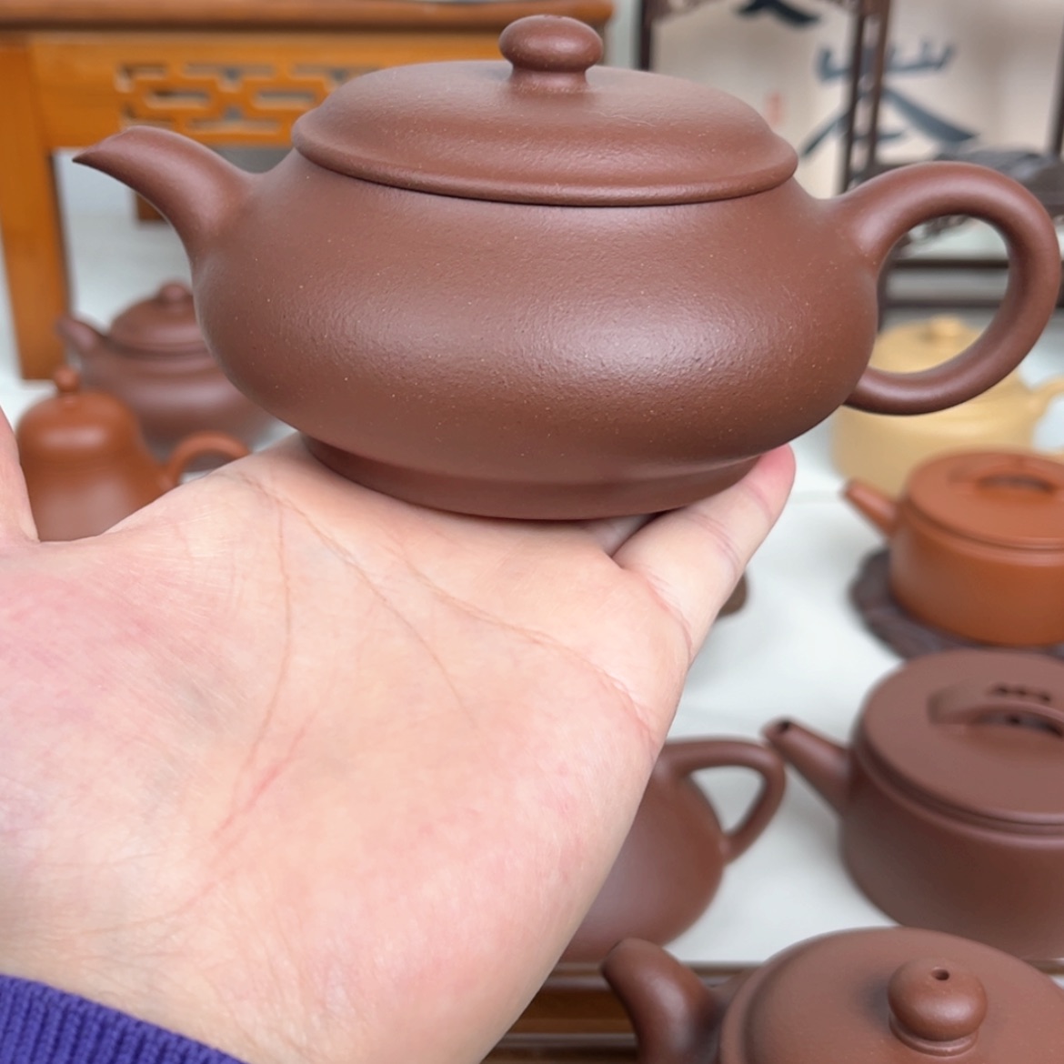 【闪购商品】紫砂茶壶6*馍高端紫砂