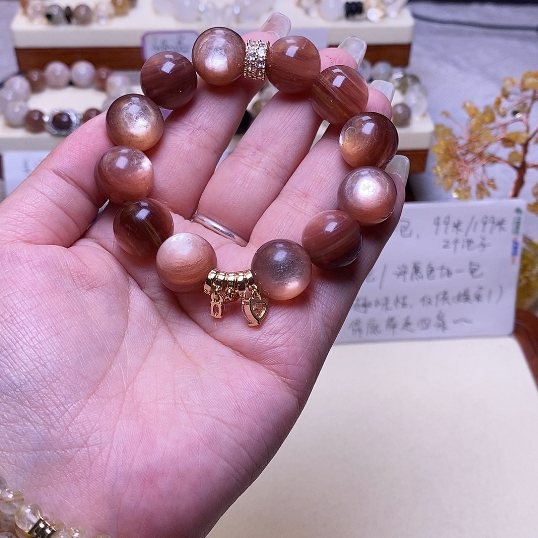 吊坠白玉菩提手串