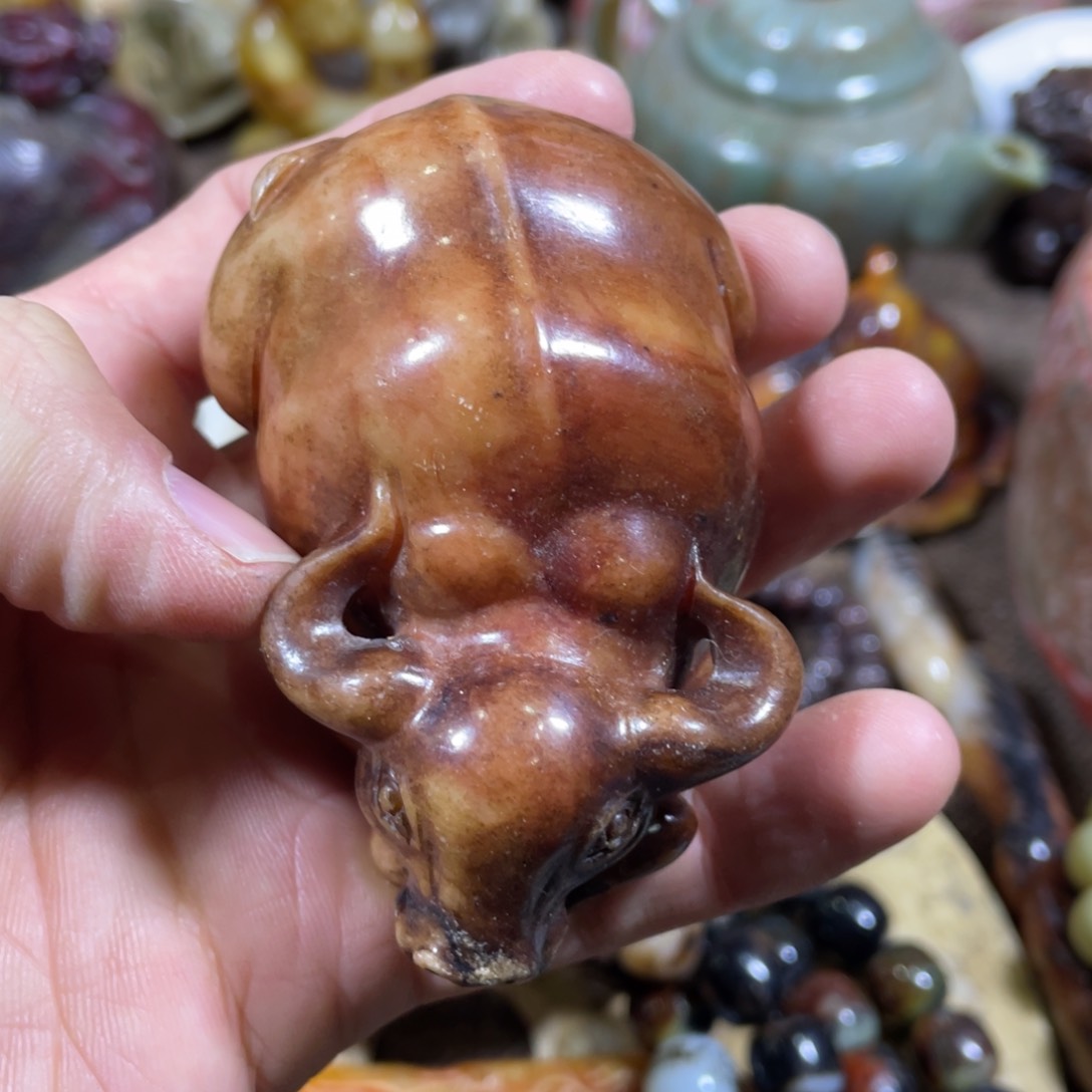 和田玉吊坠(不含链)未镶嵌