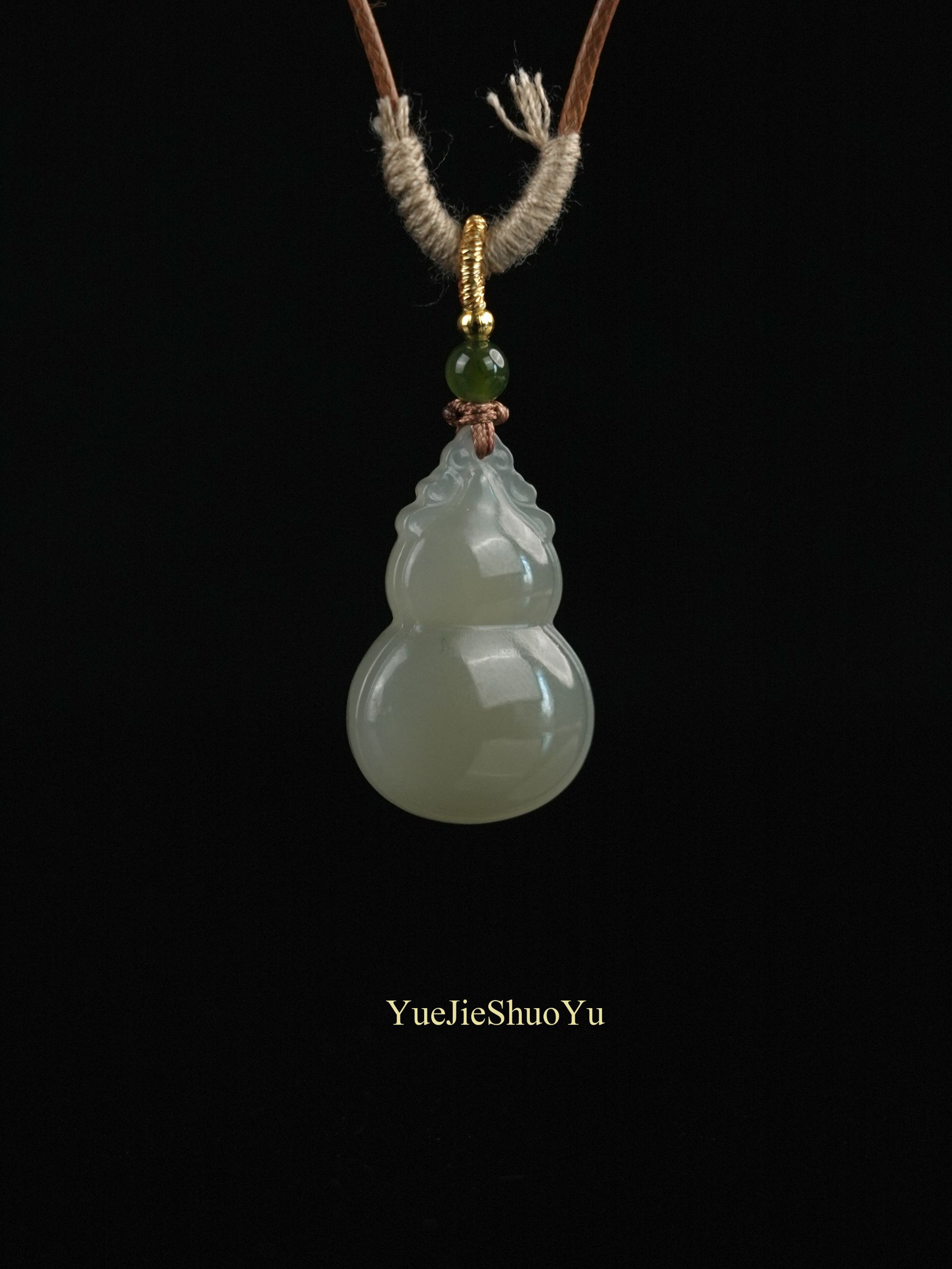 和田玉葫芦吊坠+新中式+多样性发一件