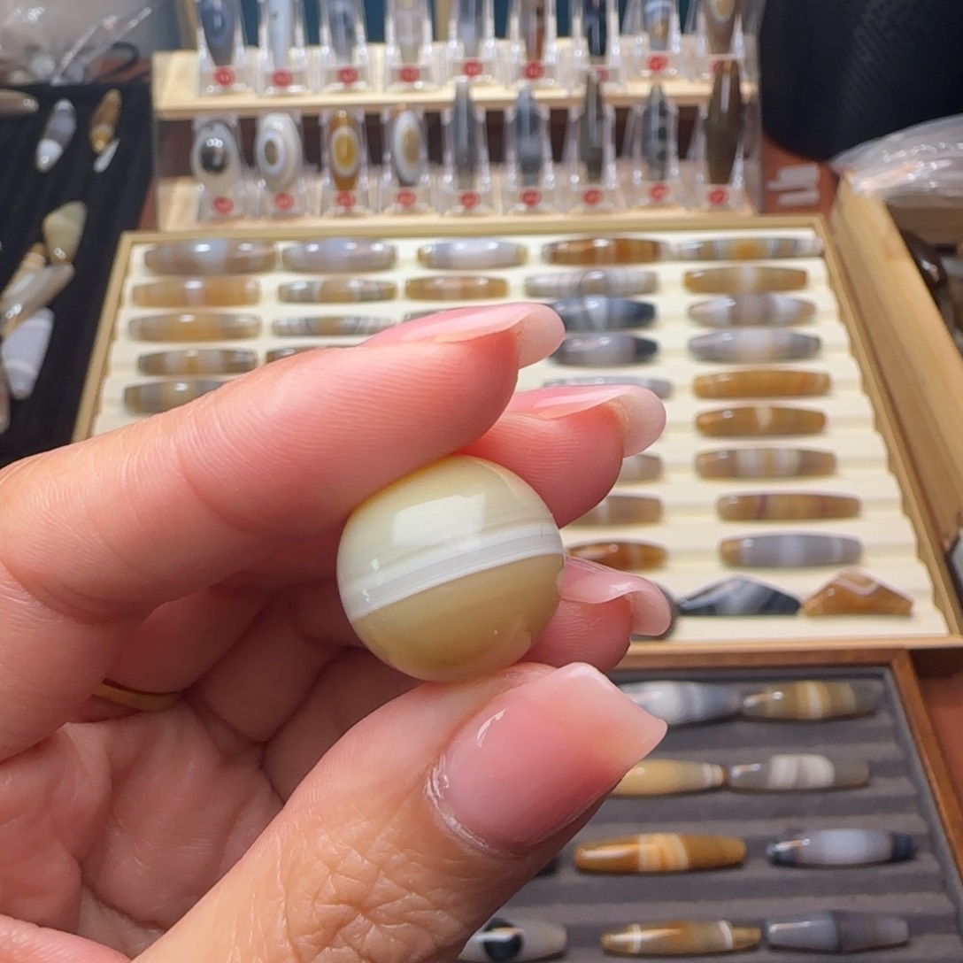 玛瑙/玉髓锁骨未镶嵌