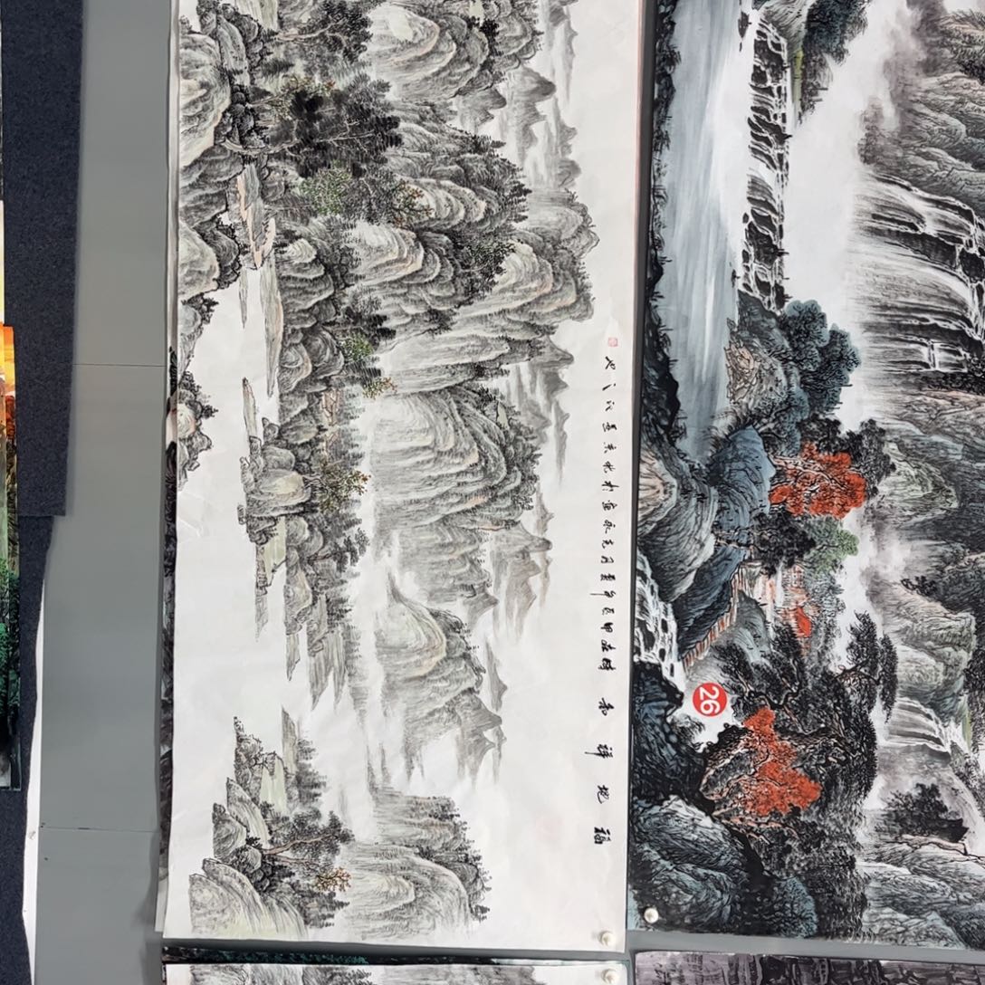 鸿***司国画我是真的很喜欢
